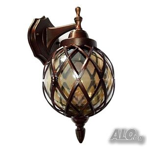 Градински Фенер Madlen долен, гoрен носач, висящ с верига, Е27, IP 44