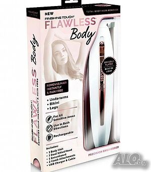 Дамски бръснач, тример Finishing Touch Flawless Body TV559