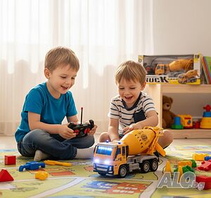 Радиоуправляем бетоновоз Truck Construction R/C
