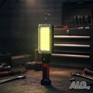 Мощна работна Led лампа ZJ-8859-B преносима с удължен заряд