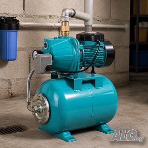 Хидрофорна система с помпа 750W и разширителен съд 50L