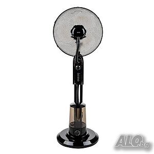 Вентилатор с водна мъгла 16”, 75W, таймер, мехн. упр-е