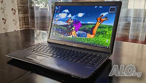 Продавам лаптоп Acer TravelMate 5740/4х2.67GhzThr/мат15.6сКам/320gb/4gb/3ч. Бат/DVDrw/Профилактиран