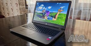 Продавам лаптоп HP 250 G6/матFullHD15.6сKам/4x2ghzТhr/SSD256gb/8gb/R5m330/НоваБат/Профи