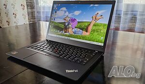 Гаранционнен TouchScreen Lenovo ThinkPad T14/IPSматFHDсKам/12x2.1ghzThr/8gb/nVme256gb/AmdRad/6ч