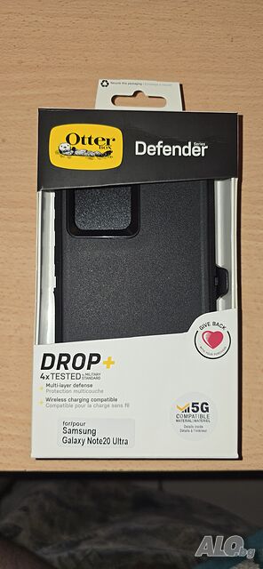 Оригинален удароустойчив каучуков калъф Otterbox за Samsung NOTE 20 ULTRA