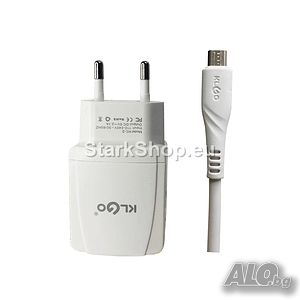 KLGO KC-2 зарядно за iPhone, iPad- Lightning