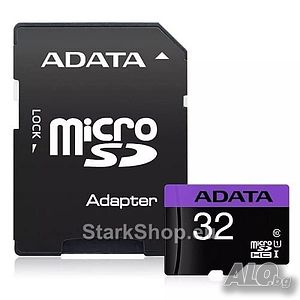 Карта памет - MicroSD ADATA 32GB