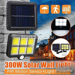 Соларен прожектор с дълъг кабел 50W