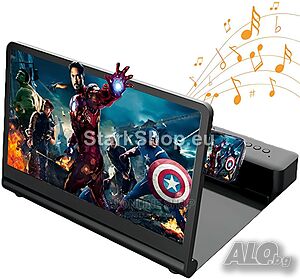 3D увеличителен екран за телефон с колона
