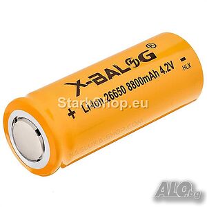 Акумулаторна батерия 26650 X-Balog 8800mah, 4.2V