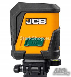 Лазерен нивелир JCB CLL-G с тринога, самонивелиращ