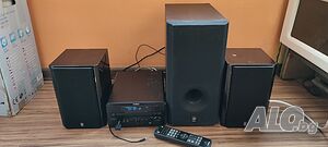 Мини система Yamaha CRX-E320 и колони NX-E700,subwoofer Yamaha sw-p201 и оригинално дистанционно