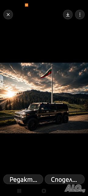 Шоу автомобил НUMMER 6×6 - за сватби, балове и елитни събития!
