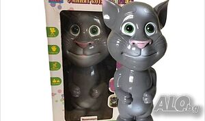 Интерактивна играчка котарака Том, Говорещо коте НА БЪЛГАРСКИ