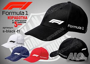 Formula 1 шапка s-black-f1