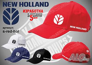 NEW HOLLAND шапка s-red-hol
