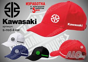 Kawasaki шапка s-red-kaw