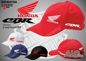 Honda CBR шапка s-red-honCBR
