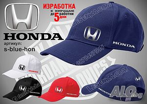 HONDA шапка s-blue-hon