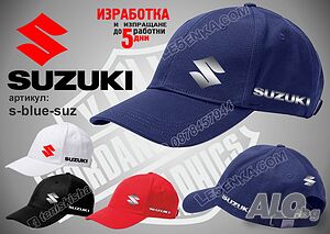 SUZUKI шапка s-blue-suz
