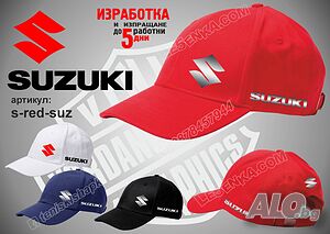 SUZUKI шапка s-red-suz