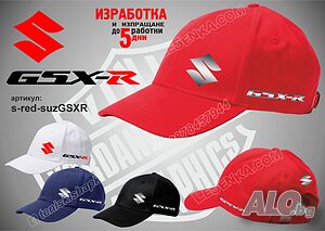 SUZUKI GSX-R шапка st-red-suzGSXR
