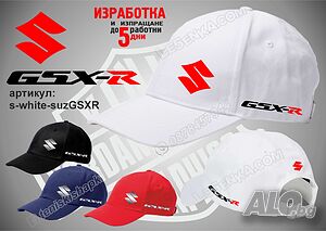 SUZUKI GSX-R шапка st-white-suzGSXR