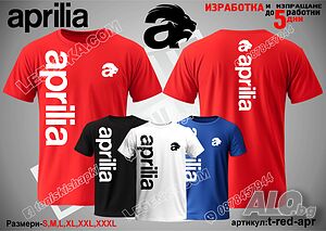 Aprilia тениска t-red-apr