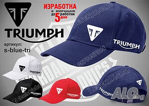 Triumph шапка s-blue-tri