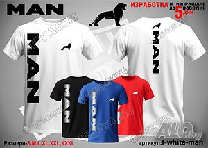 MAN тениска t-white-man