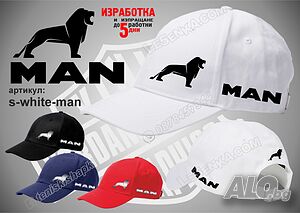 MAN шапка s-white-man