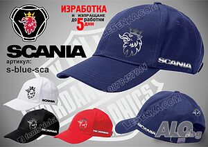 SCANIA шапка s-blue-sca