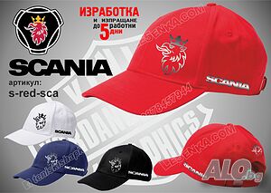 SCANIA шапка s-red-sca