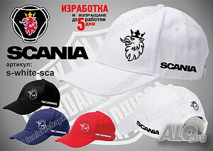 SCANIA шапка s-white-sca