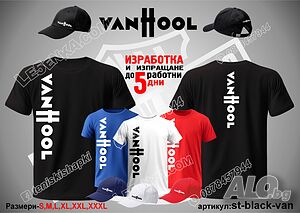Van Hool тениска и шапка st-black-van