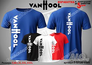 Van Hool тениска t-blue-van
