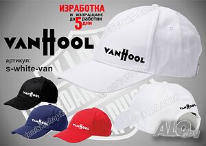 Van Hool шапка s-white-van