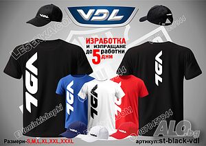 VDL тениска и шапка st-black-vdl