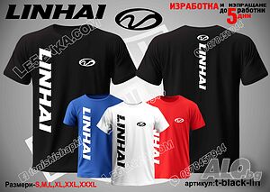 Linhai тениска t-black-lin