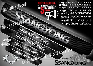 SsangYong прагове от карбон
