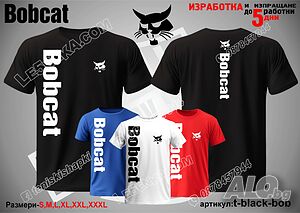 BOBCAT тениска t-black-bob