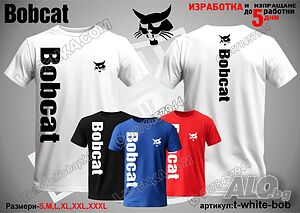 BOBCAT тениска t-white-bob