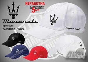 MASERATI шапка s-white-mas