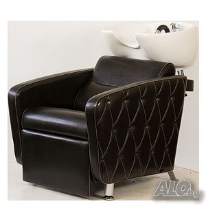 Измивна фризьорска колона Cubo Plus Negro