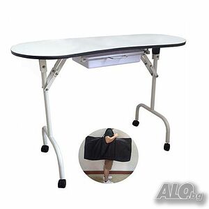 Маса за маникюр DP-3416 -100 x 44 x 79 см - сгъваема