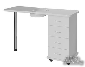 Маса за маникюр Esti без/със прахоуловител 36W/76W -105x42/50x75 см