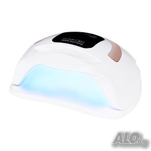 Лампа за сушене на нокти Dual Led Glow S1 168 W-златисто, сребристо, розово