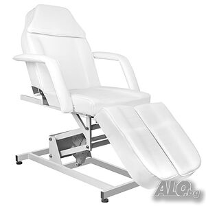 Стол за педикюр Azzurro 673AS (1 мотор) - бял/сив