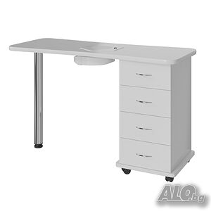 Маса за маникюр с прахоуловител Esti -76W - 105 x 42/50 x 75 см